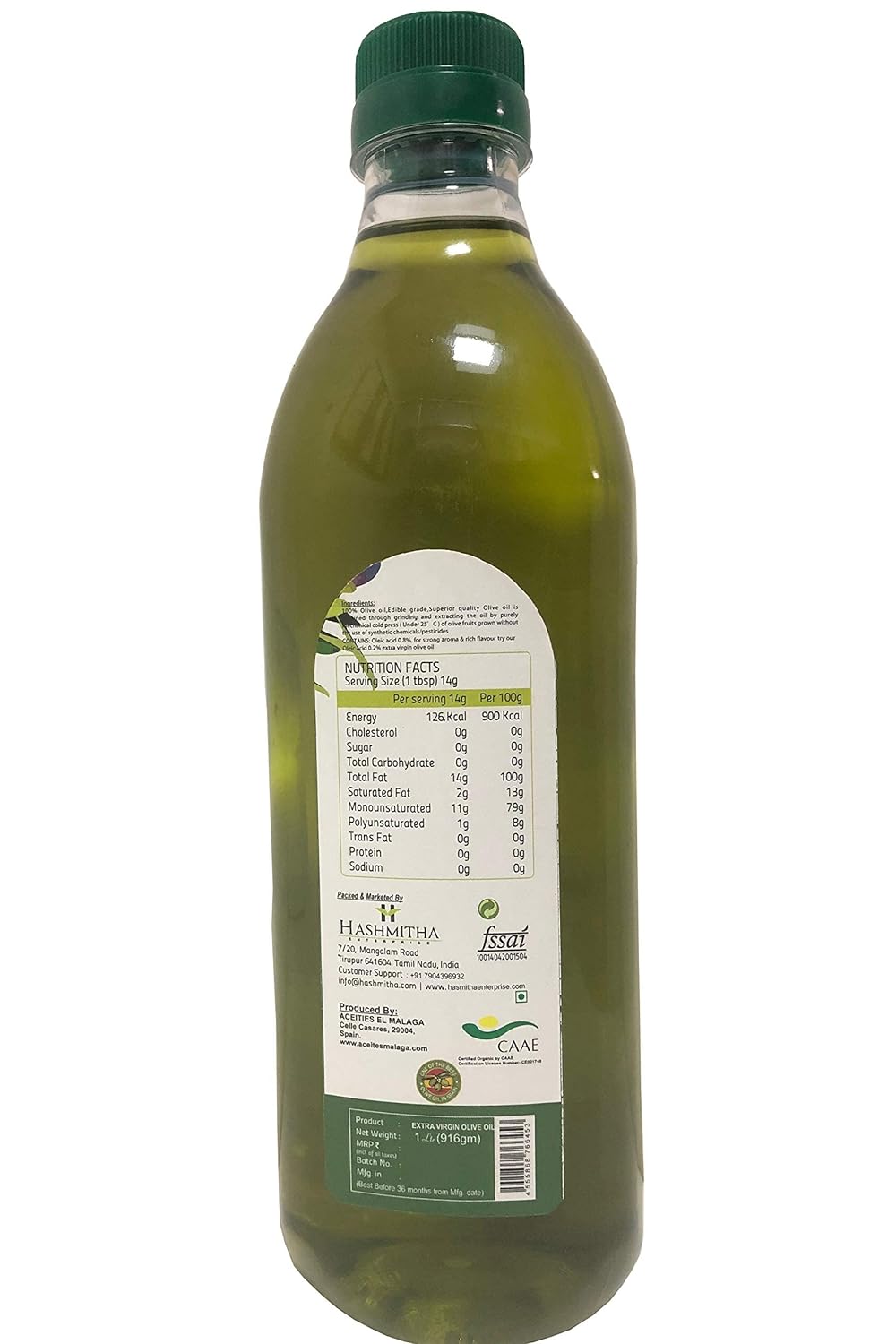 Kinsfolk Organic Extra Virgin Olive Oil-PACK OF 2