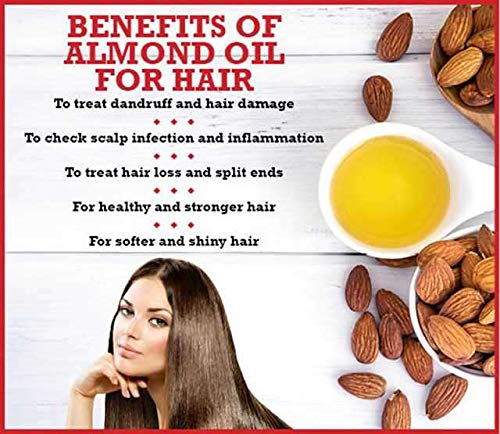 Kinsfolk Pure Cold Pressed Sweet Almond Oil for Hair and Skin - Badam Oil - 2 Ltr