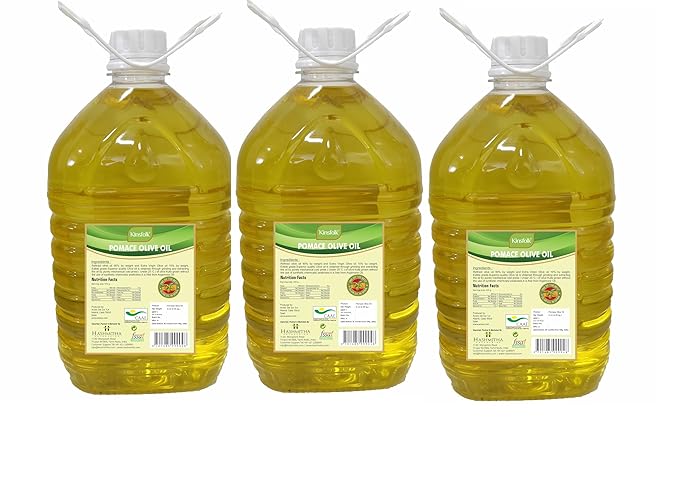 BUY 3 Pomace Olive Oil - 5 Ltr (( Get FREE 100 ml 3 Pcs ))