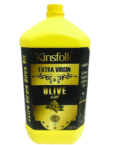 Kinsfolk Extra Virgin Olive Oil ((Imported Olive Oil from Spain)) JAR - 5.25 Ltr