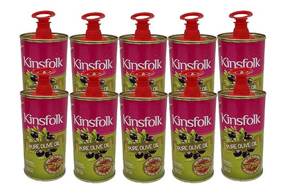 Kinsfolk Pure Olive Oil Tin - 100 ml (( Pack of 10 ))