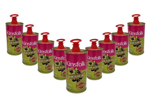 Kinsfolk Pure Olive Oil Tin - 100 ml (( Pack of 10 ))